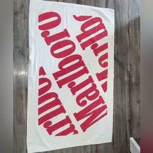 Vintage Marlboro beach towel